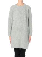 透かし編みニットワンピース/ベージュ系(051)