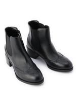 【WEB限定】BBC サイドゴアメダリオンショートブーツ45/BLACK