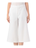 ダンボールニットガウチョパンツ/ブルー系(092)