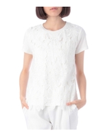 ビッグフラワーレースプルオーバー/グレー(012)