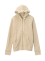 フードリボン付き裏毛パーカ/ベージュ系(010)