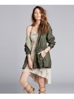 ミリタリージャケット/カーキ(027)