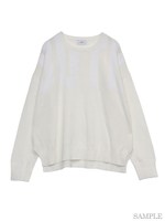 ロゴニット/TOPグレー