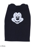 MICKEY裏毛タイトスカート/ブラック