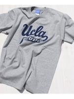 UCLA 筆記体ロゴプリントTシャツ/グレー(712)
