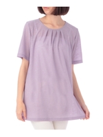 ジャカードロングプルオーバー/ライトパープル(081)