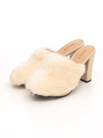 フェイクファーサボ/アイボリー