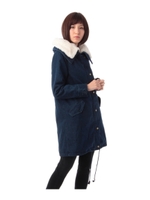 ライナー取り外しモッズコート/サンドベージュ(053)