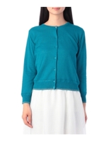 ラメラインカーディガン/マスタード(033)