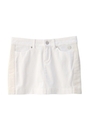 MAISON SCOTCH フェイクレザー切り替えスカート/ホワイト(001)