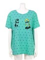 【ANAP】ドット×girlプリントBIG Tシャツ/MINT