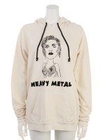 【HIPS AND HAIR】HOODIE HEAVY METAL/ANTIQOE WHITE