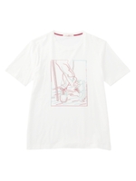 フットデザインTシャツ/イエロー(032)