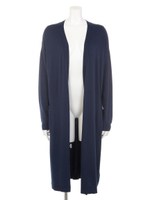 レーヨンハイゲージカーディガン/ネイビー