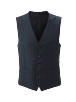 DORMEUIL AMADEUSカラーオルタネートベスト/ブルー系(395)