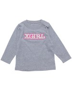 L/S TEE FLUFFY LOGO/ホワイト