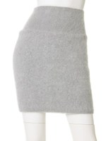 アンゴラコクーンミニスカート/KKI