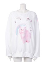 キャットスエット/ホワイト