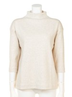 テレコハイネックプルオーバー/IVORY