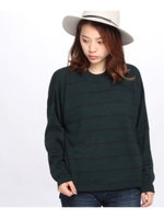 ハーフハイネックニットプルオーバー/ブラウン(042)