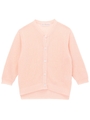 リネン混ニットカーディガン/ピンク系(071)