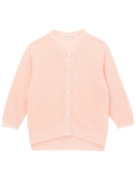 リネン混ニットカーディガン/ピンク系(071)