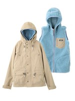 3WAY MOUNTAIN PARKA SOLID/ベージュ