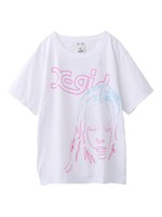 FACE S/S BIG TEE/ホワイト
