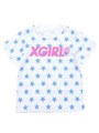 S/S TEE LOGO ON STARS/ホワイト