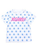 S/S TEE LOGO ON STARS/ホワイト