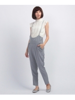 Supreme LaLa リボンサロペットパンツ/グレー(012)