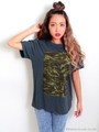 【ANAP】迷彩Tシャツ/GRY