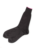 アーガイル柄ドレスソックス/グレー系(413)