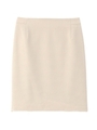 ステッチクロススカート/ベージュ(452)