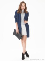 デニムチェスターコート/NVY