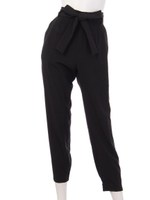 リボン付テーパードPT/カーキ