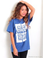 【ANAP】BOXプリントTシャツ/RD