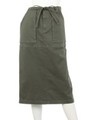 【BED&BREAKFAST】Chino Stretch Skirt/BEIGE