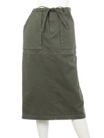 【BED&BREAKFAST】Chino Stretch Skirt/BEIGE