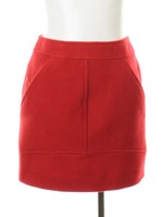 切替台形スカート/サックスブルー