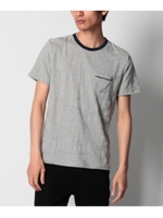 カモフラ柄ジャカードTシャツ/グレー(712)
