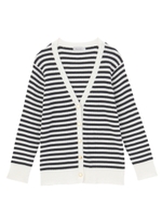 コットンニットカーディガン/ネイビー(393)