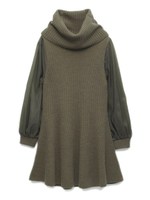 シフォンスリーブタートルワンピース/KKI