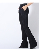 フレアデニムパンツ/ネイビー(093)