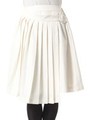 プリーツラップスカート/Ivory