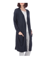 ロングサマーニットカーディガン/ネイビー(093)