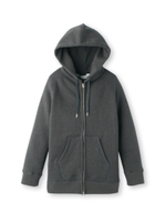 beautiful people 裏起毛ジップパーカー/グレー(018)