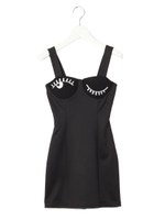 ウインクボディワンピ/ブラック