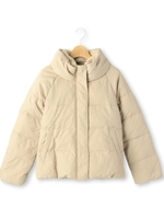 ソフトシャンブレーダウンコート/ベージュ(052)