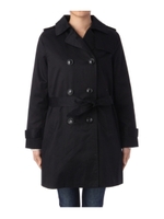 ツイルトレンチコート/ブラック(019)